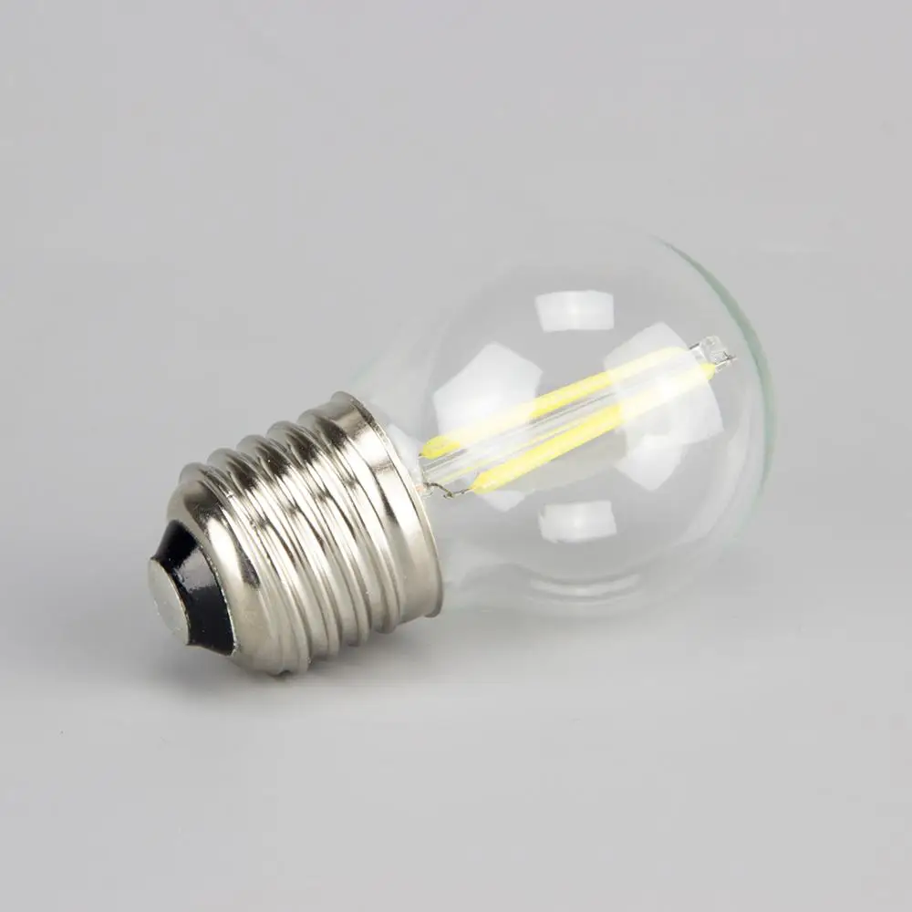 Factory wholesale high lumen home or outdoor lighting dimmable e27/e26/b22 filament lamp led light bulb