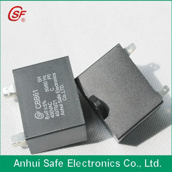 самовосстановление двигатель переменного тока/насос работает конденсатор cbb61 200v