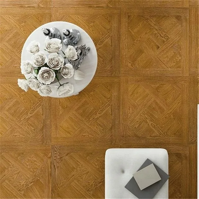 French engineered versailles parkett floor oak with oil finished