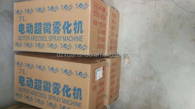 7L 1350W electric portable ulv fogger sprayer machine