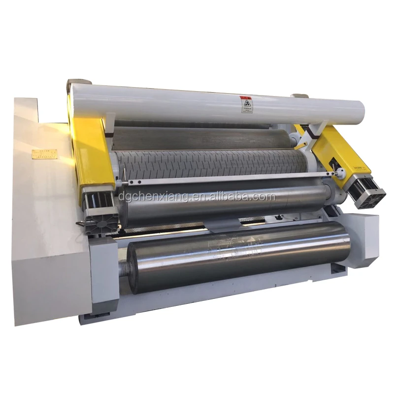 Factory Price Fingerless Vacuum Adsorption Single Facer Corrugated Machine / Single Facer for Sale