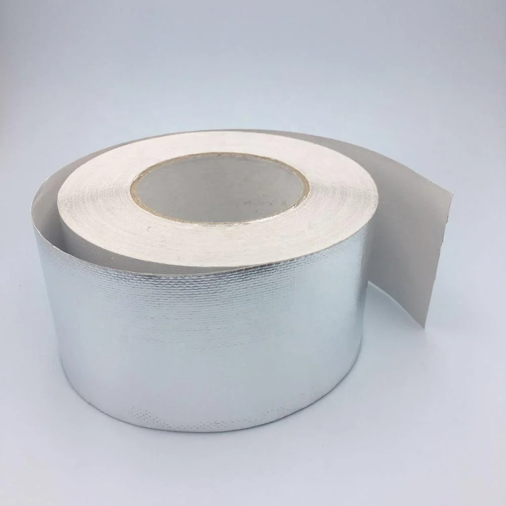 Стекловолоконная усиленная клейкая лента из алюминиевой фольги
