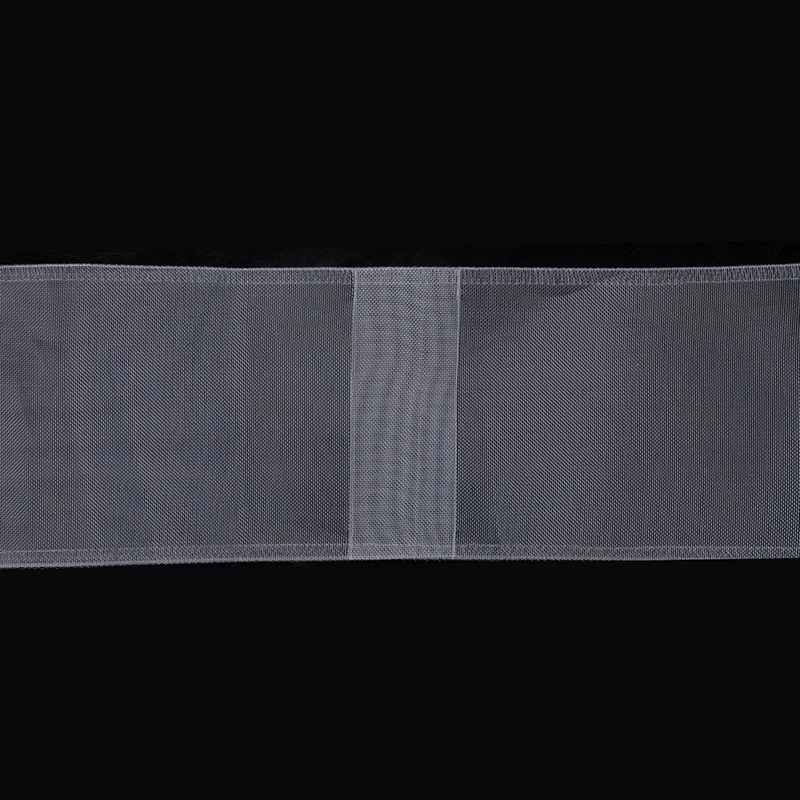 Drapery Accessories Nylon Elastic Transparent Curtain Material Curtain Poles Tracks Curtain Pleat Tape