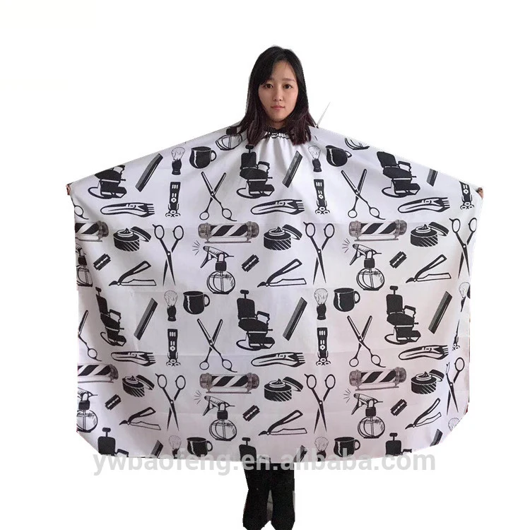 wholesale custom barber cape hairdressing capes for hair cutting