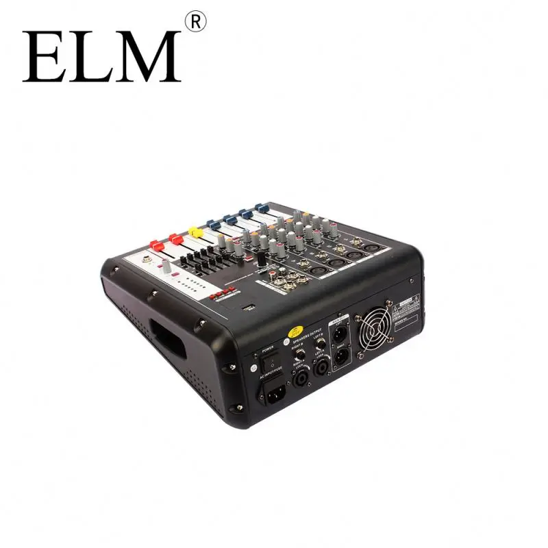 Hi-fi стерео караоке 8Ohm аудио микшер-усилитель
