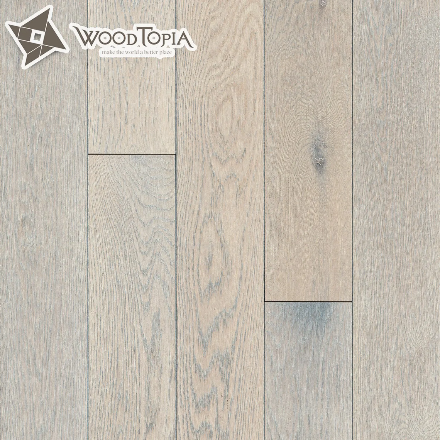 Напольное покрытие из дуба, графический дизайн, современный белый деревенский однотонный отель 18 мм, более 5 лет онлайн технической поддержки