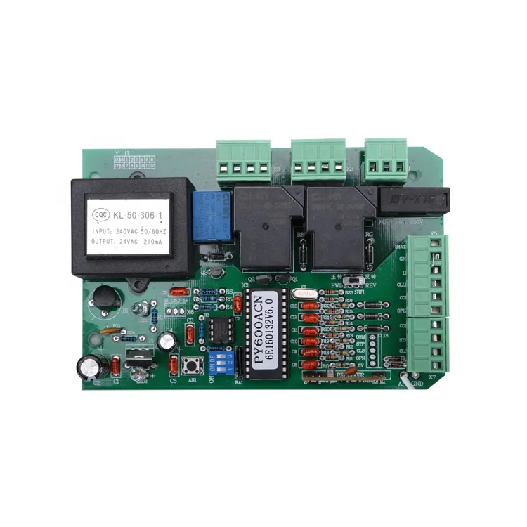 Intelligent Cutomerized control board for automatic sliding gate control board with soft start slow stop function