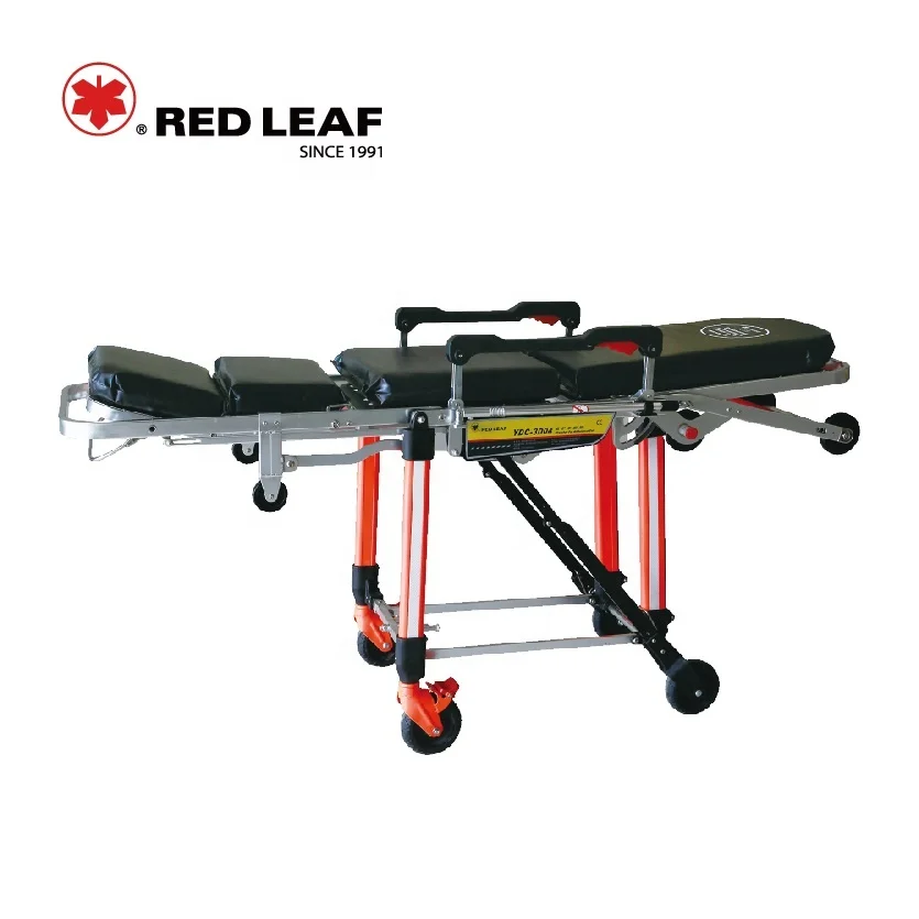 
YDC-3D04 Hospital equipment ambulance stretcher sizes used for emergency 
