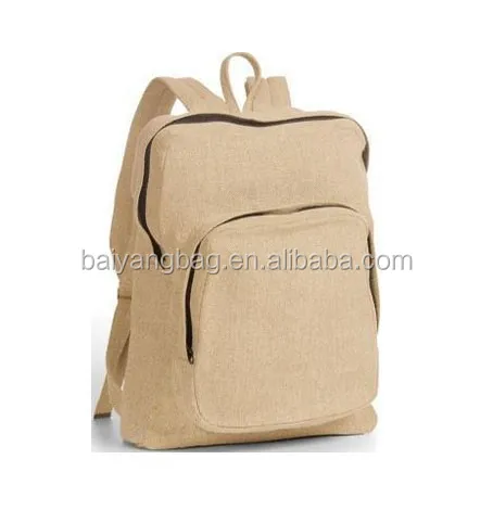 Simple Organic Hemp Backpack