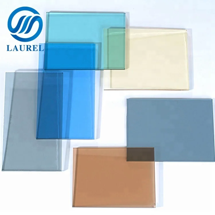 4mm 5mm tea tinted glass sheets for sale