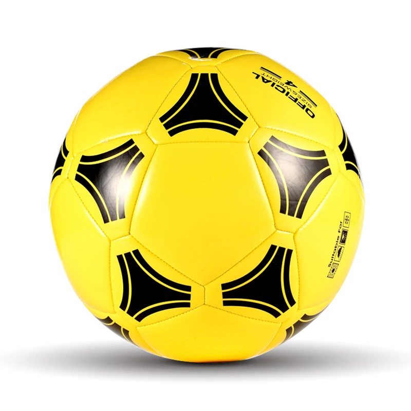 Machine sewed soccer ball PU leather size 5 for match