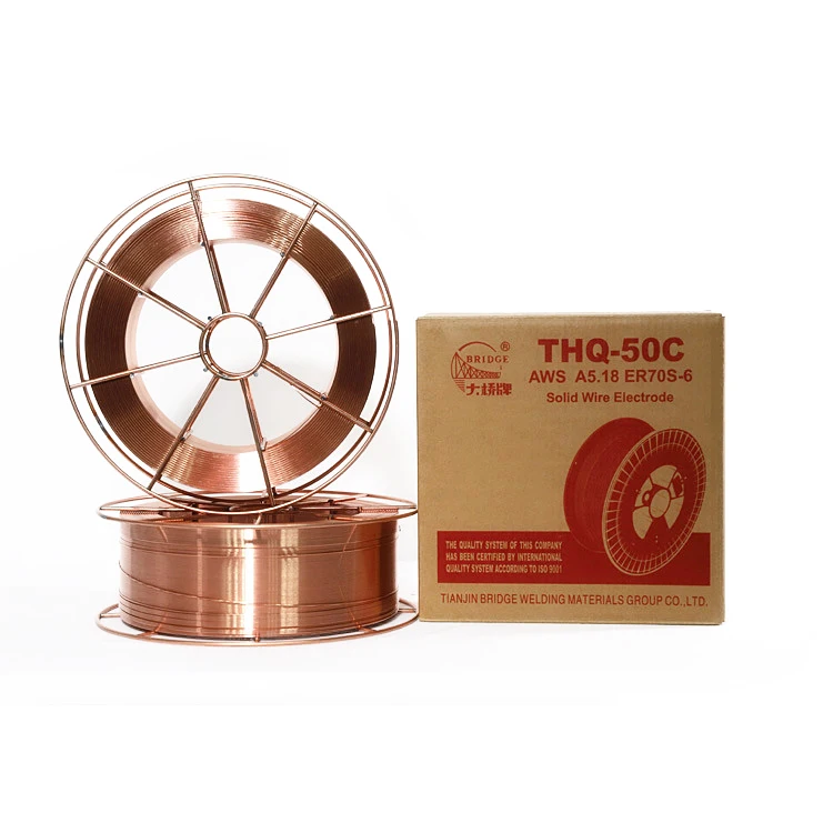 tianjin bridge brand CO2 Mig welding wire AWS ER70S-6  for mild steel