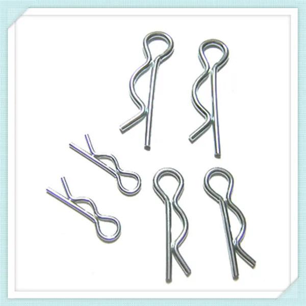 R clip Stainless Steel Hitch Pin wire forming Clips