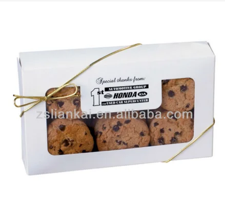 cookie box with window package