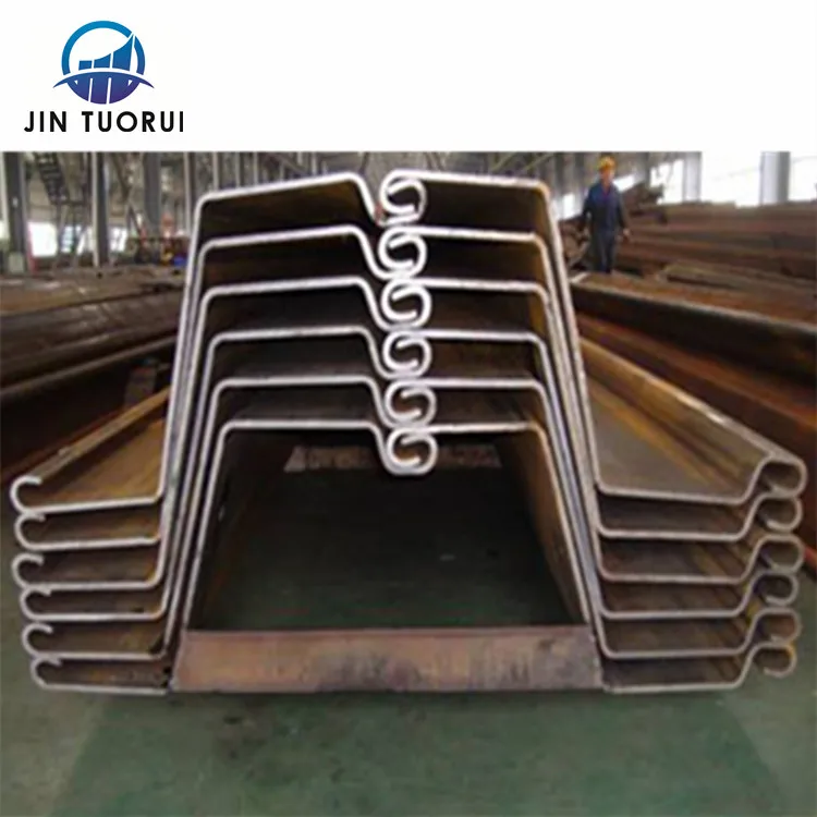 Z Shaped Profile Cold Formed Steel Sheet Pile