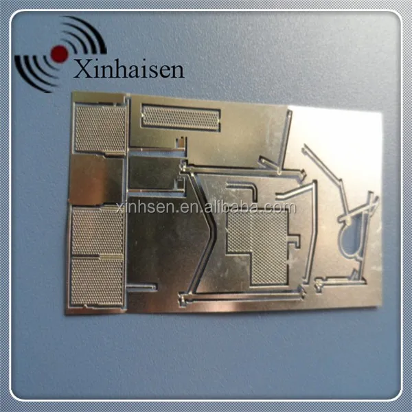 photo acid etch metal craft laser cut brass model