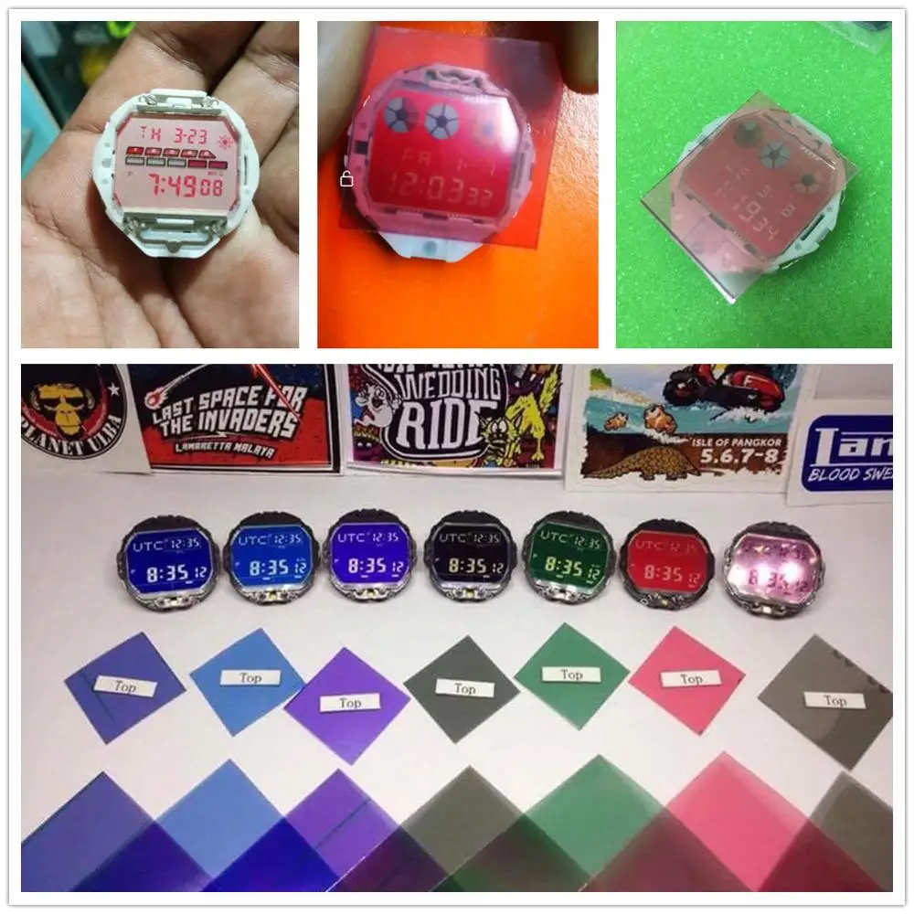 0/90/45/135 Degree Glossy Linear Polarized Film For LCD