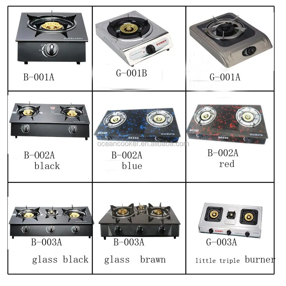 single gas stove