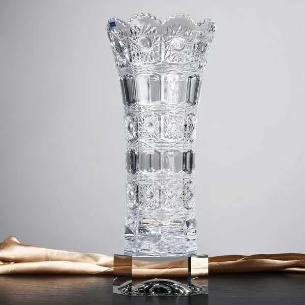 Custom Logo K9 Crystal Metal Material Souvenir Conference Trophy Creative Trophy Crystal Trophy