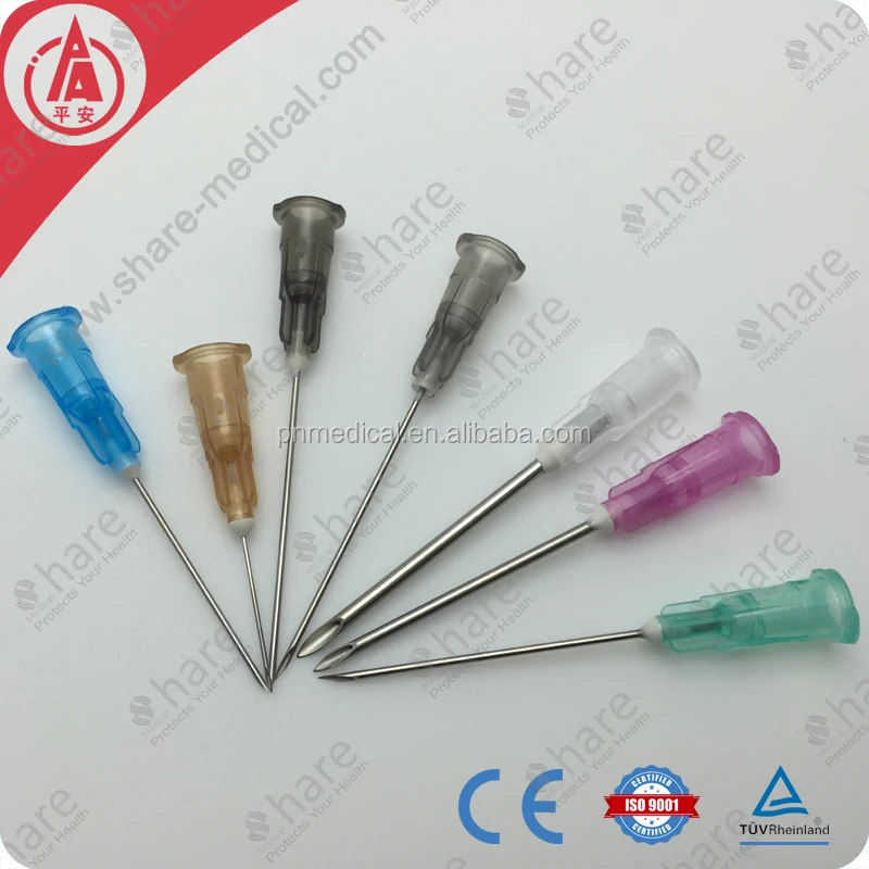 
Disposable Sterile 24g syringe needle with all sizes 