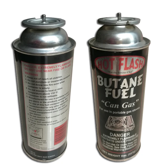 camping butane gas cartridge 400ml 220g 227g 250g