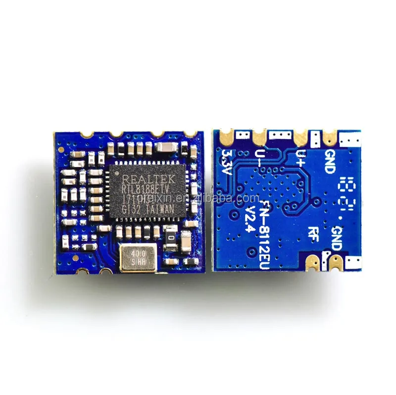  2.4g realtek rtl8188etv chip wifi wireless module for data