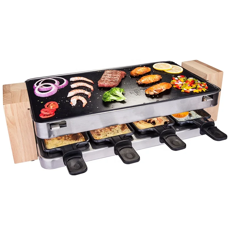 Tabletop Smokeless Restaurant Mini Japanese Barbeque Brazilian Hot Plate and European Electric Custom Portable Chinese Bbq Malay