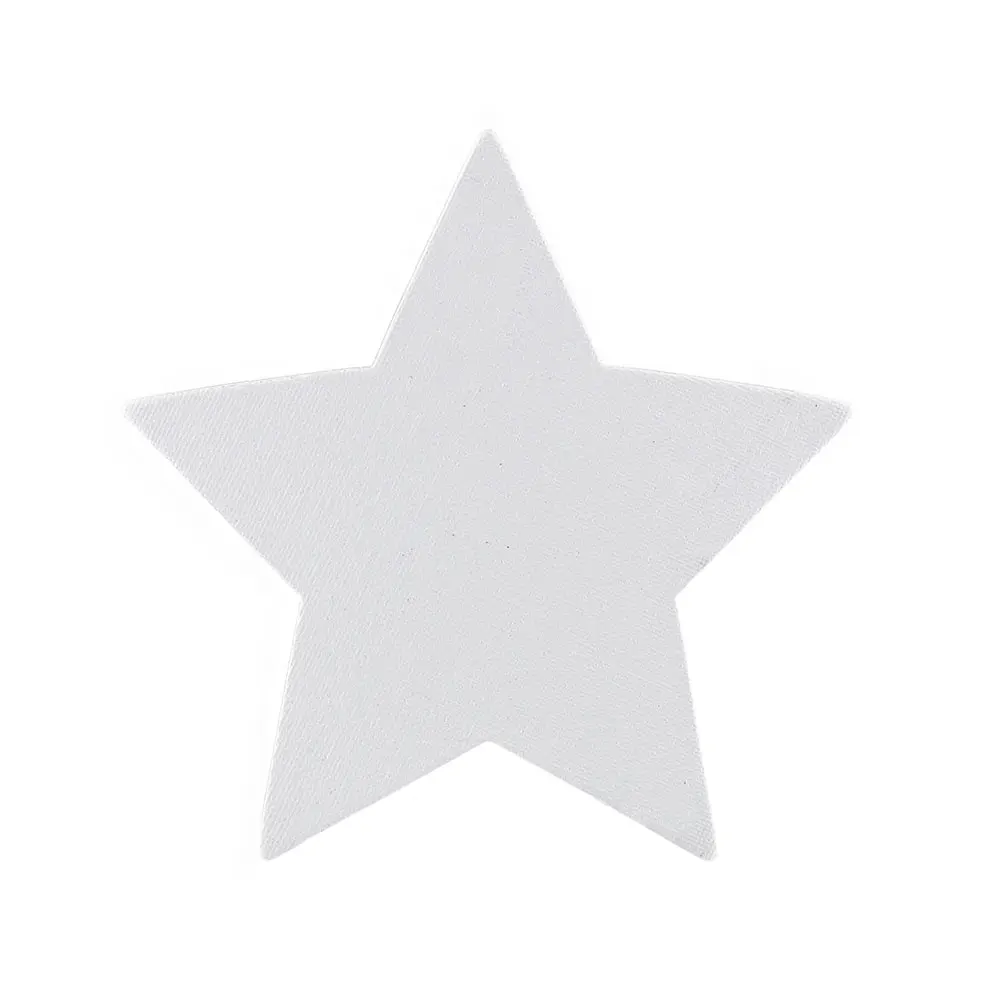 
High quality star shaped artist and acrylic painting canvas wholesale for oil print 