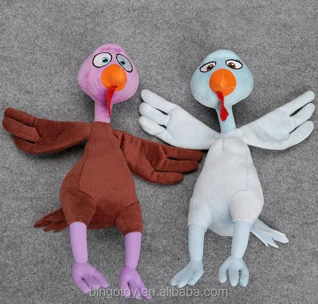 High quality Thanksgiving day gifts custom turkey plush toys