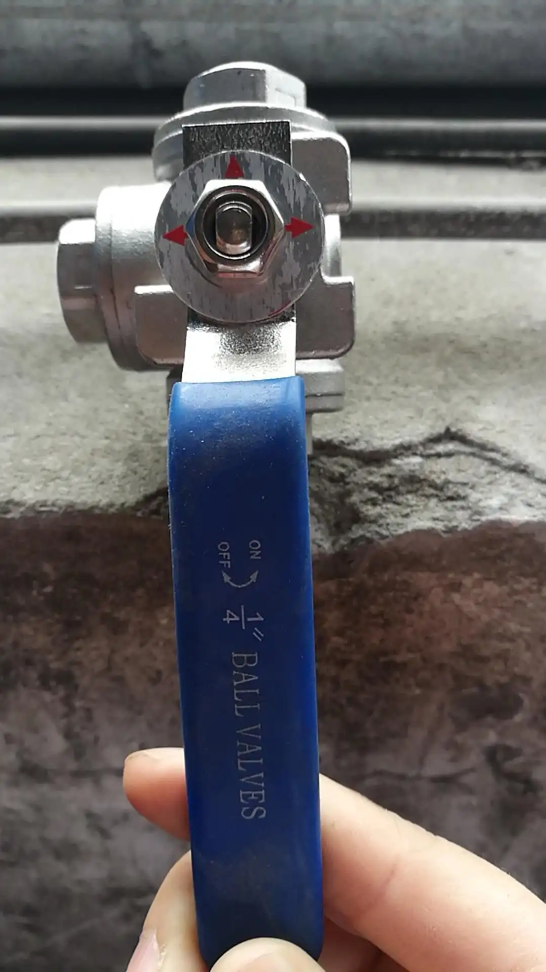 motorized three  way thread  normally closed ball  valve