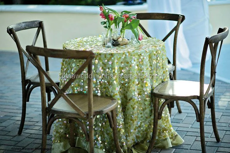 Rental wedding crossback chair antique wood carved back chair