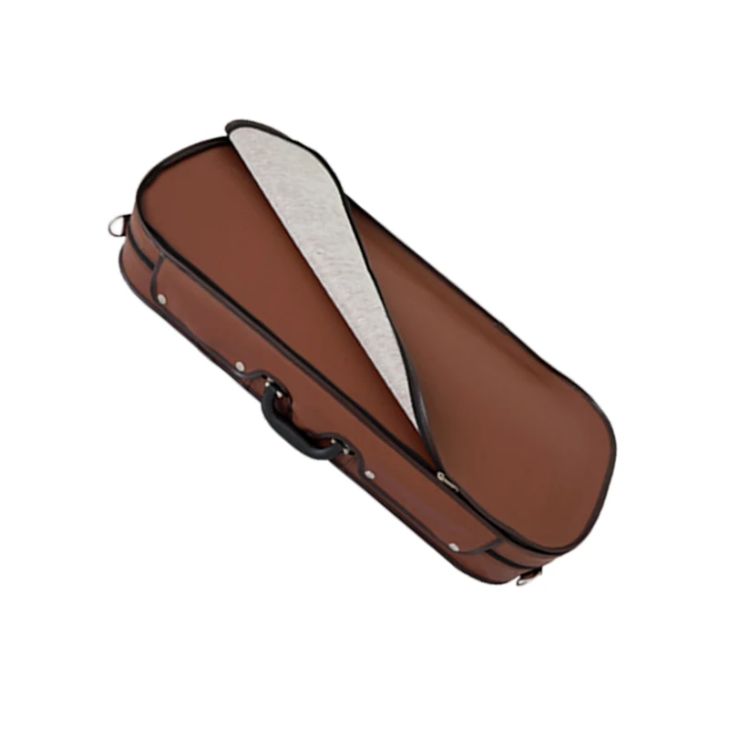 Профессиональный аксессуар для музыкальных инструментов кожаный внешний двойной чехол для скрипки