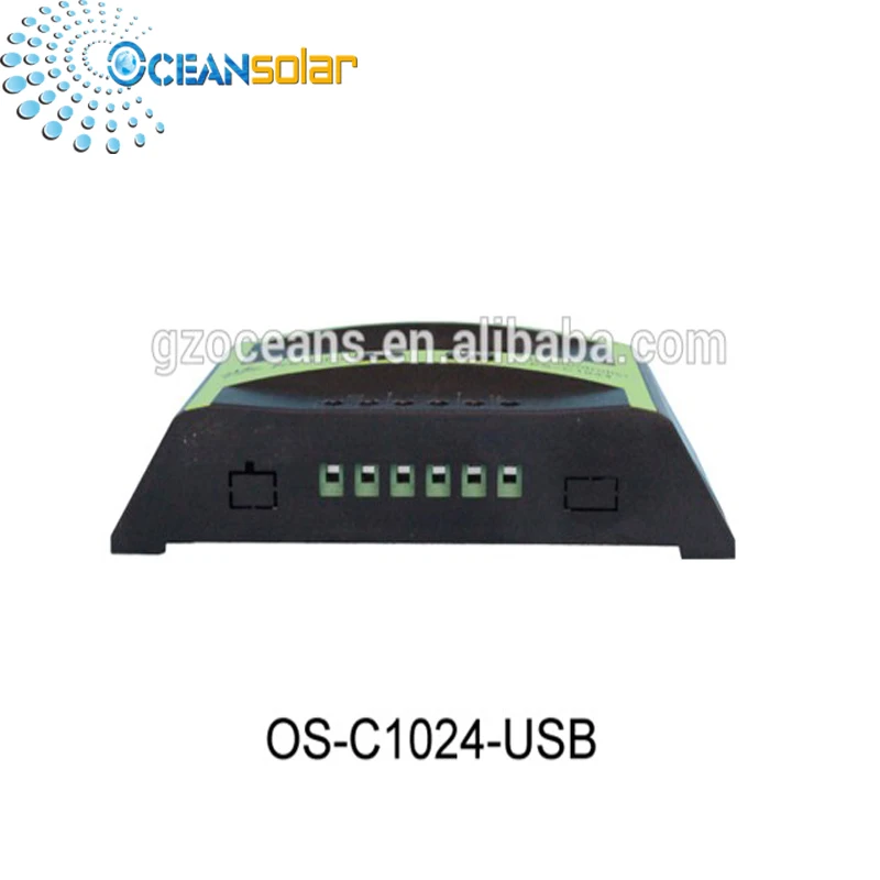 Ocean Solar New Design 10A/12V Solar Charger Controller PWM Charging Mode Solar Controller