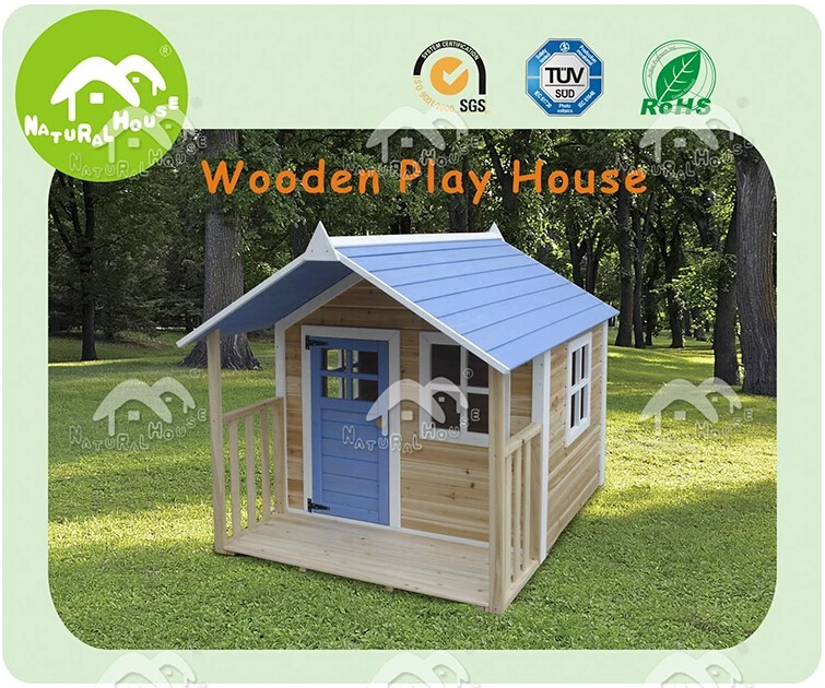 wooden kids summer house, Gorgeous outdoor cabin for children