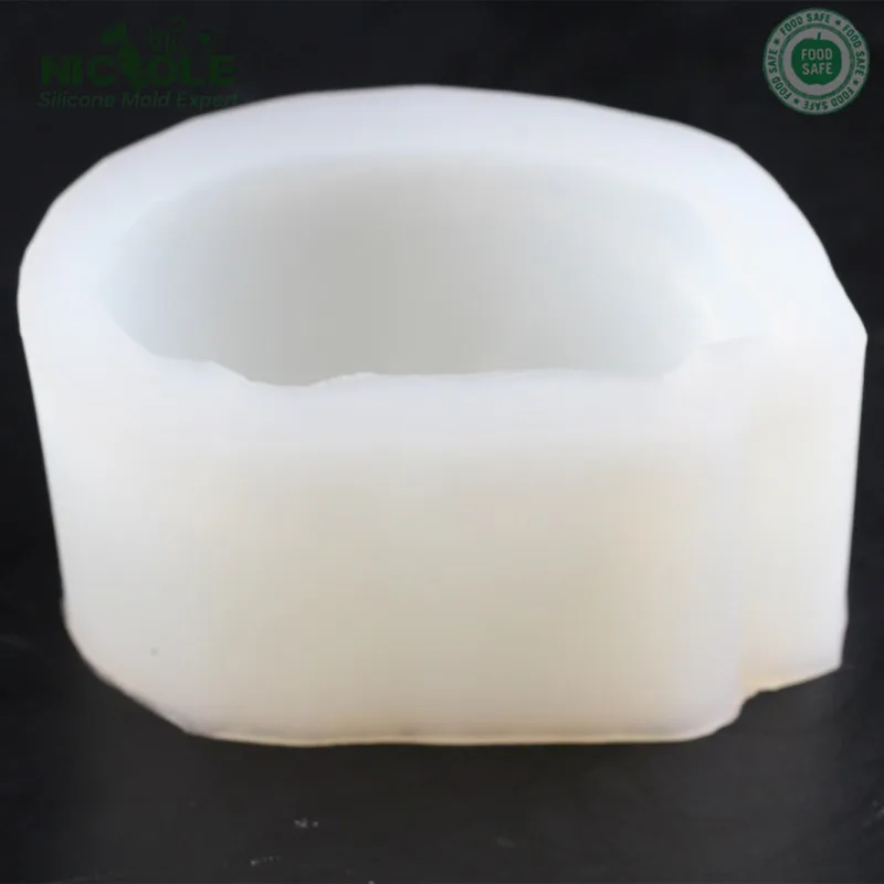 Nicole Silicone Dog Shape Concrete Crafts Molds DIY 3D Silicone Animal Soap Molds