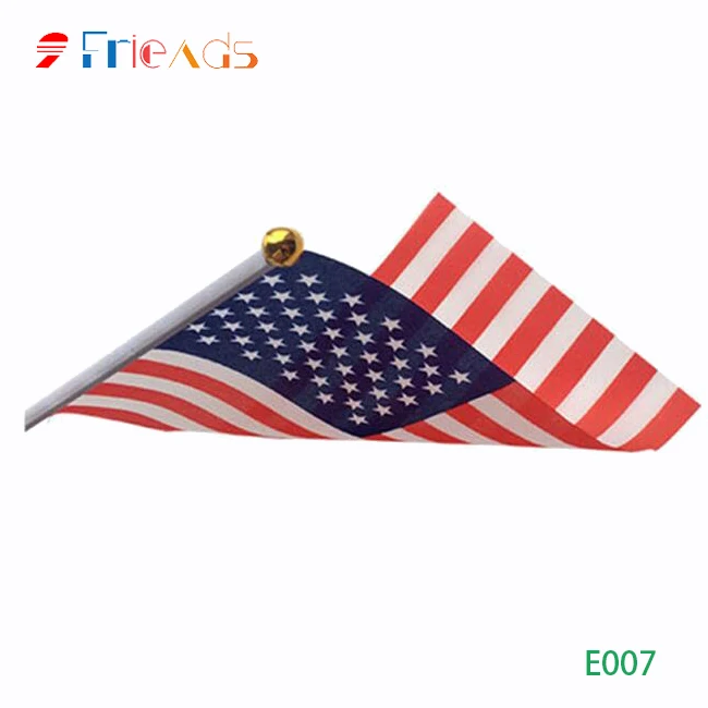 
2018 World Cup USA Brazil France Argentina Spain Germany Portugal Flag Hand Polyester material Flag Car Banner Spot Customized 