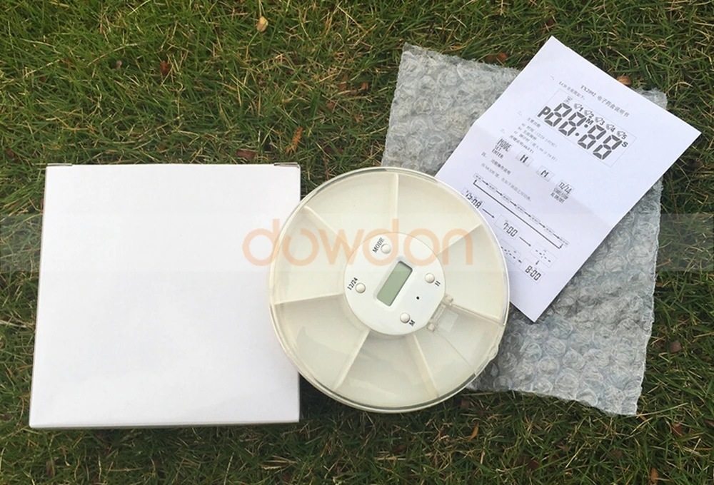 Portable Mini Pill Storage Case 7 Days Reminder Medical Box 5 Alarms Timed Digital Pill Boxes Organizer Easy For Carrying