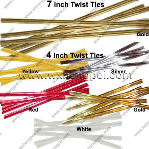 colorful twist ties for bread package/merry tie/twist ties roll
