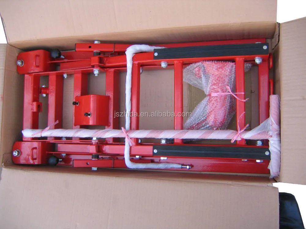 
Workshop Repair Tools 1500LB Hydraulic ATV/Motorcycle Lift Jack 