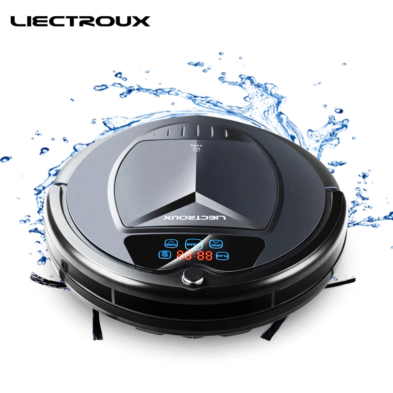 Liectroux  B3000 robot vacuum cleaner stair cleaning