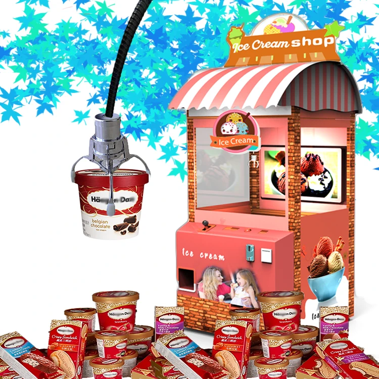 Ice cream vending machine truck ice cream cart shop freezer