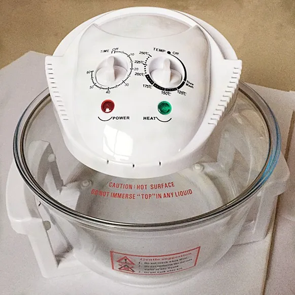 
Zogifts new Multifunctional cooker 17L 1700 W stainless steel pot halogen oven 