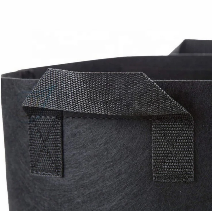 
Eco-friendly Unbreakable Garden Non woven bag Fabric Flower Pots Vegetable Large Plant Grow Bags 20 Gallon 