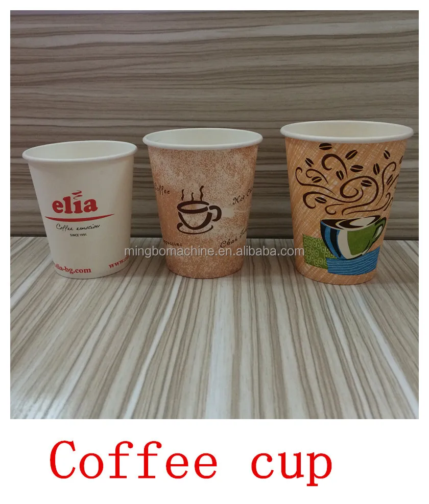 100 шт./мин высокоскоростной торговый автомат для бумажных стаканчиков с полилактидным покрытием в Европе