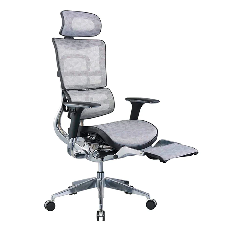 Honghai Furniture Black Color Luxury All Mesh Lifting Reclining Swivel Modern Ergonomic Desk Boss Office Chair