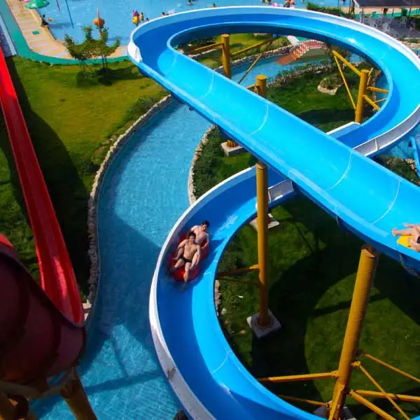 Китай заказ сочетание стекловолокна Дубай аквапарк слайд