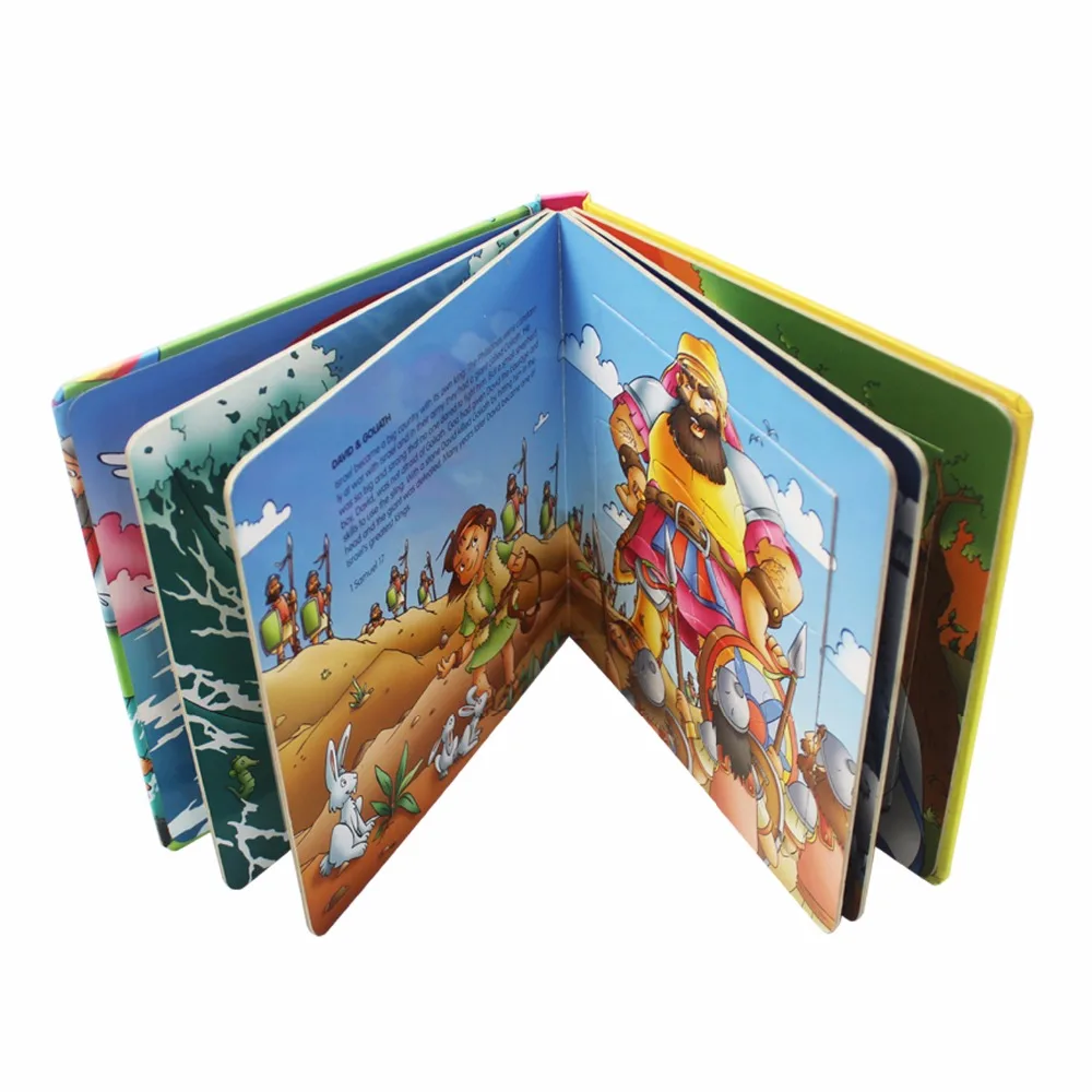 Effect Story Comic Board Books for Kids Offset Printing Children Hardcover Book Paper & Paperboard High Quality Funny 3D 500pcs