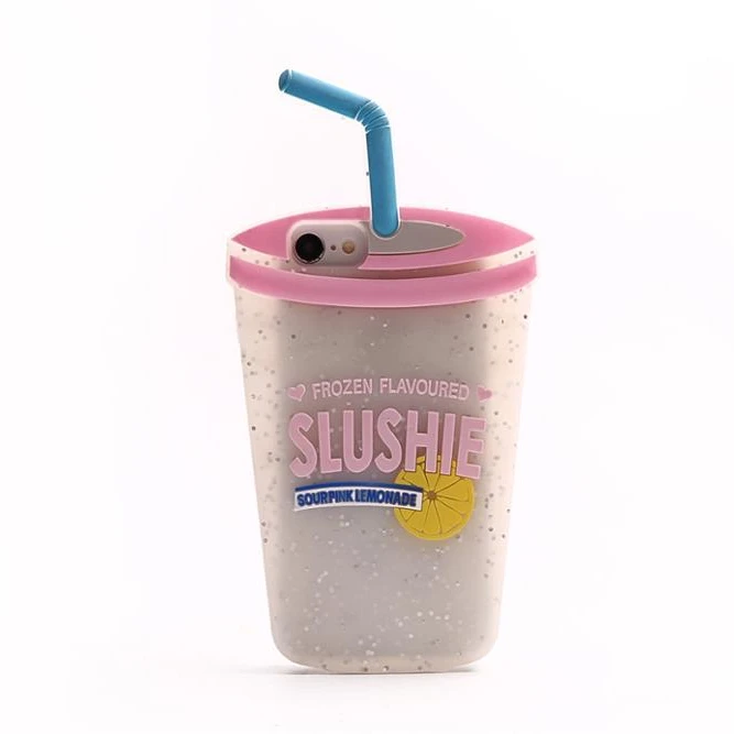 Eco-friendly Soft Cute   Soft Liquid Silicone Rubber Back Cover Bumper Cell Phone Case For Iphone