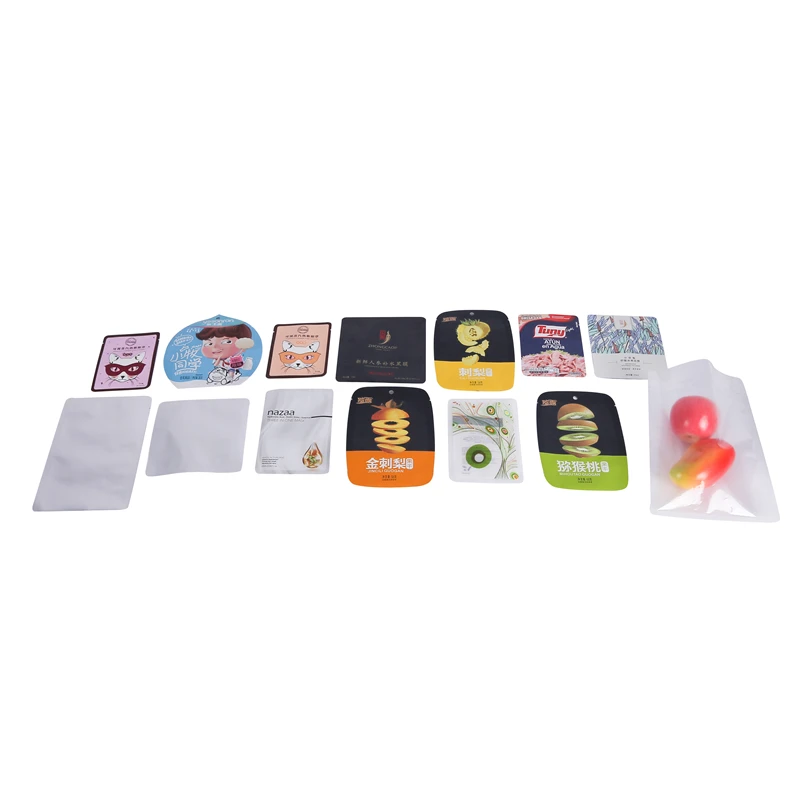 Rounded Corners Aluminum Foil 3 Side Sealed Plastic Vacuum Frozen Chicken Dried Meat Ground Meat Packaging Bag,Meat Packaging