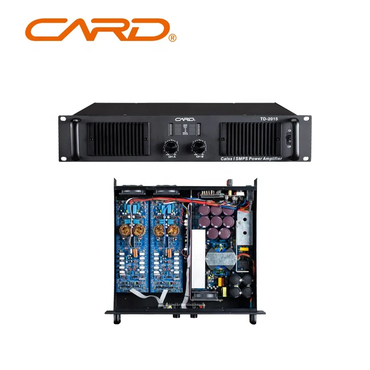 
2*1500watts amplifier for line array system TDA-2015 